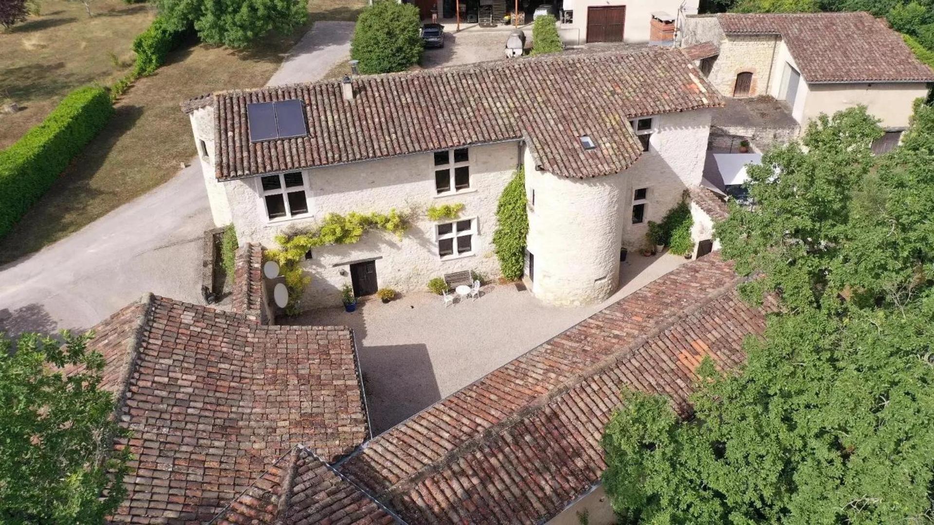 Chambres D'Hotes Dans Un Chateau Au Coeur De La Toscane Occitane Albi-Cordes-Rabastens Senouillac エクステリア 写真